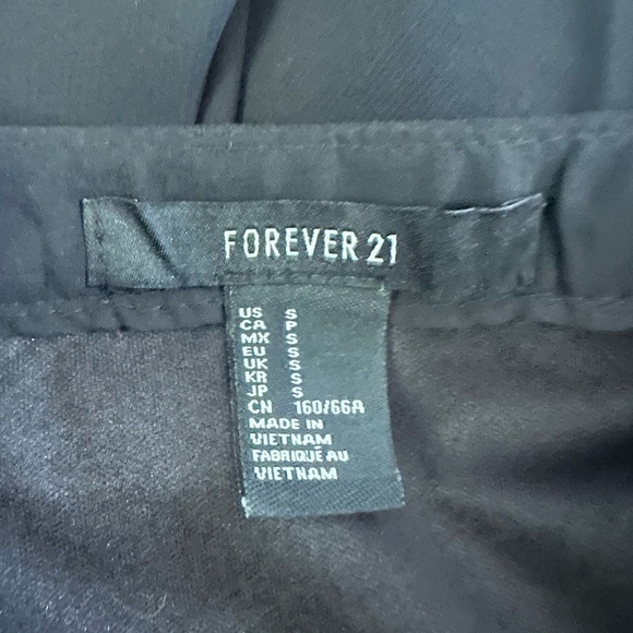 Forever 21 Black Sheer Maxi Skirt - Lined Mini Underlay - Picture 5 of 5